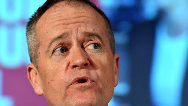 Bill Shorten’s authority is under threat again. Picture: AAP Image/Darren England