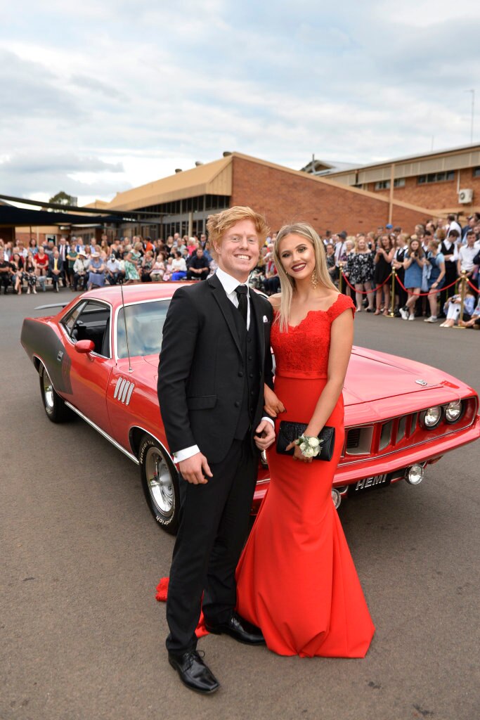 Ryan Cherry and Keara Butler at Concordia formal at Redlands campus, Thursday, November 16, 2017. Picture: Kevin Farmer