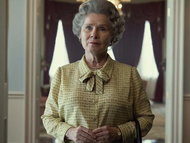 Supplied  Imelda Staunton as Queen Elizabeth II in The Crown season 5. Picture: Netflix