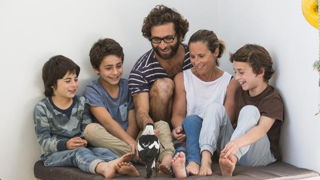 <i>Penguin Bloom </i>tells the Newport family’s story of not only how they raised a magpie which became a sensation around the world but also how the bird helped them deal with a life-changing accident. Picture: Supplied/Cameron Bloom