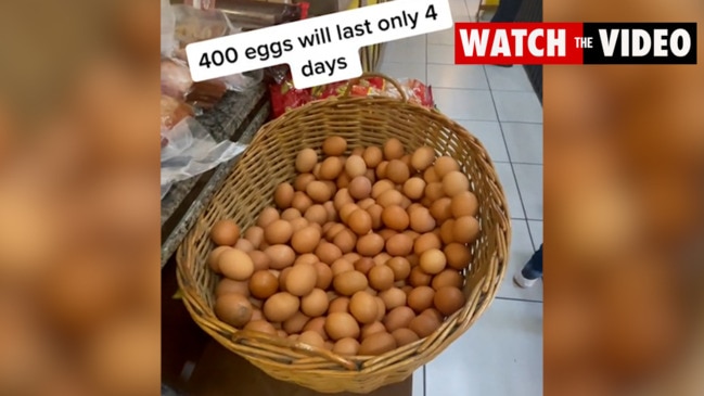 Fitness influencer eats 100 eggs a day