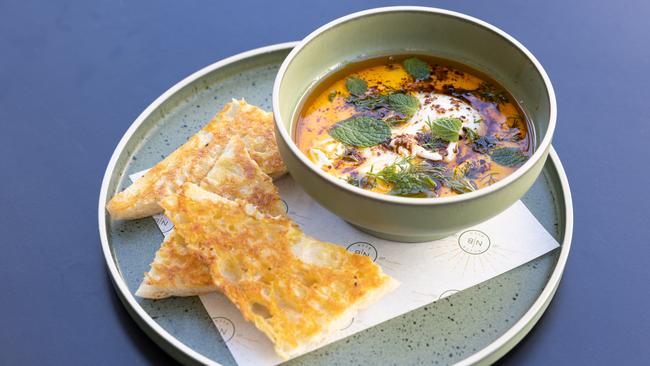 Turkish eggs at Never Been. Picture: David Kelly