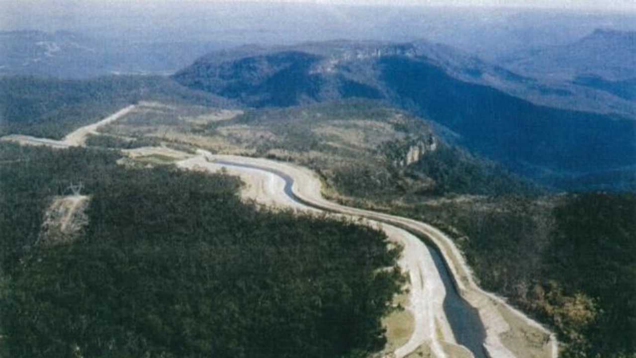 As much as 29.5ha of land will be cleared during work on the Shoalhaven hydro-electric plant, including for further access roads. Picture: Origin Energy