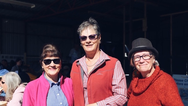 Gale Ward, Janet Platz and Sue Keong