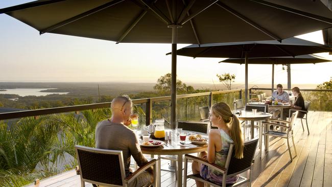 The view from Mercure Clear Mountain Lodge. Photo: Mercure Clear Mountain Lodge.