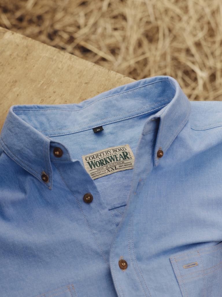 Country Road 80s Reissue Unisex Australian Made Chambray Shirt: Country Road