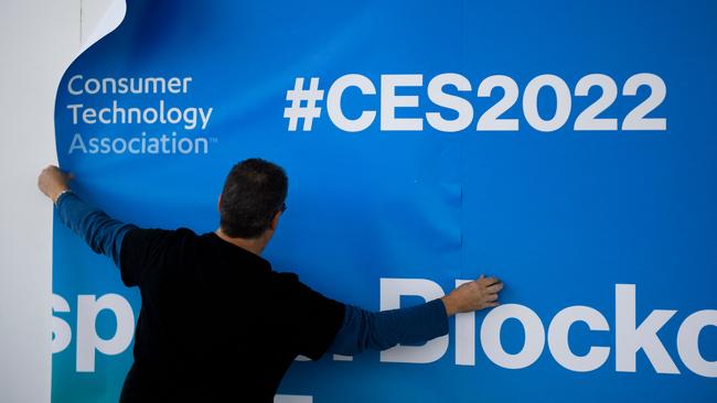 Blockchain is a big ticket item at CES 2022. Picture: AFP