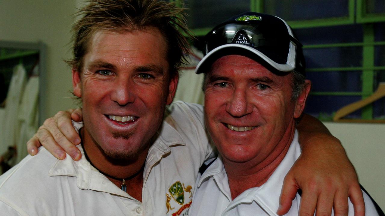 Allan Border has remembered Shane Warne as a “top shelf” man and Australia’s greatest bowler. Photo: News Corp