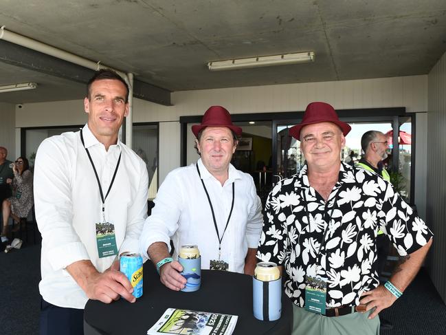 Bairnsdale Cup 2025. Shaun Mooney, Craig Johns and Jason Ashworth. Picture: David Smith