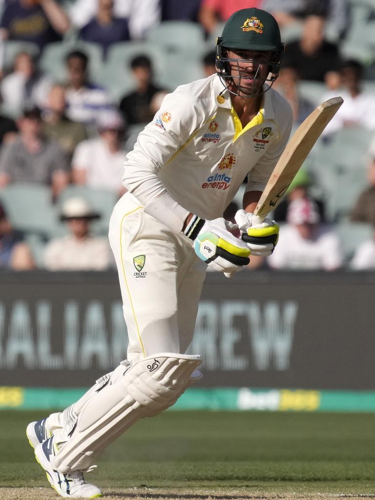 Starc averages 23 with the bat at Test level. Picture: Daniel Kalisz/Getty Images