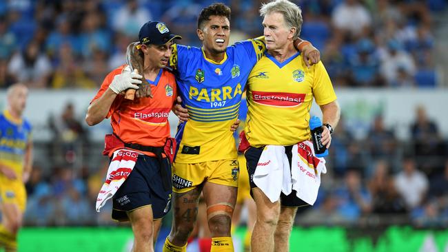 Kaysa Pritchard’s injury compounded a bad night for the Eels.