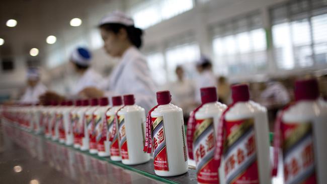 Kweichow Moutai Distillery Co. is China's biggest liquor maker. Photographer: Nelson Ching/Bloomberg