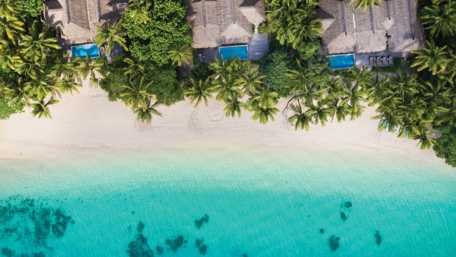 Fiji's island resorts are welcoming tourists again. Picture: Kokomo Private Island Fiji