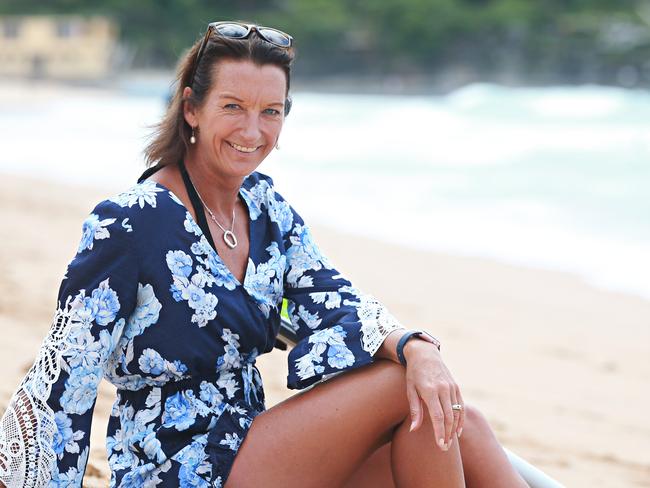 1/3/17 Layne Beachley the face of the Australian Open of Surfing at Manly Beach. Adam Yip/ The Manly Daily