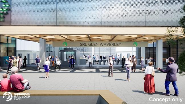 The six new underground stations would allow build-up of the surrounding areas.