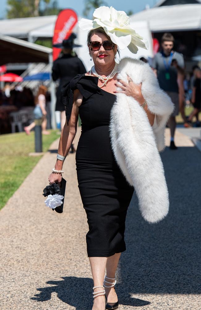 Carissa Read at the 2024 Darwin Cup Carnival Derby Day. Picture: Pema Tamang Pakhrin