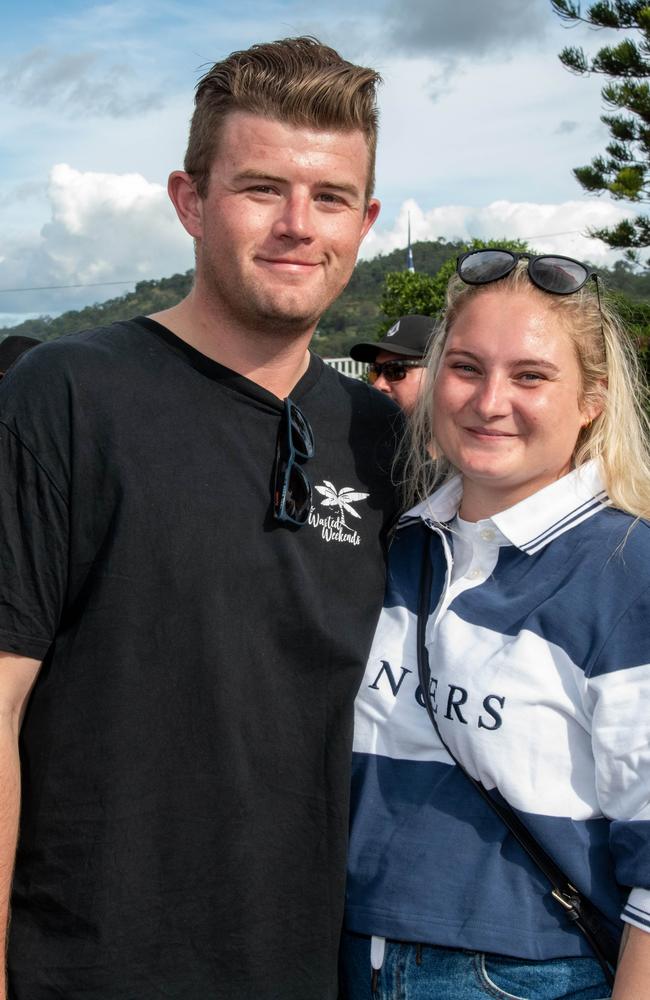 Thomas McQuinlan and Anna Ward. Meatstock - Music, Barbecue and Camping Festival at Toowoomba Showgrounds.Friday March 8, 2024 Picture: Bev Lacey