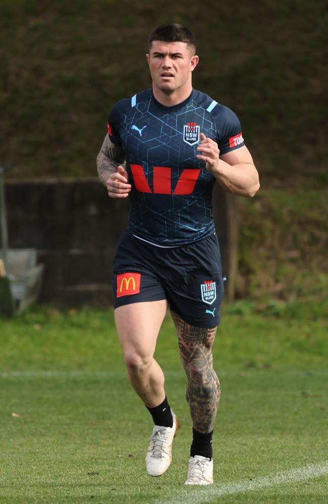 Bradman Best has passed his fitness test and is ready to resume full contact training for the Blues. Picture: Rohan Kelly