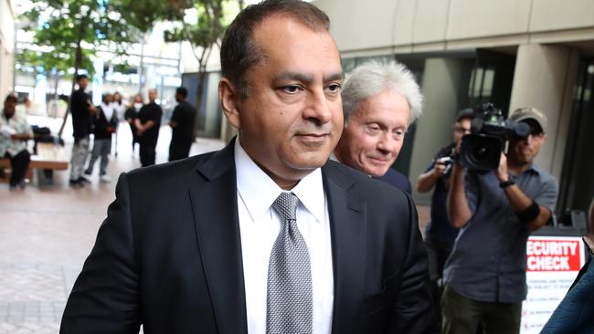 Ramesh Balwani called Elizabeth Holmes’ allegations ‘deeply offensive’ and ‘devastating personally’. Picture: Justin Sullivan/Getty Images/AFP