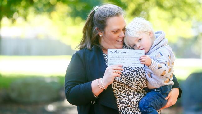 Launceston woman Naomi Will is championing the #ivouchforyou movement to help small businesses survive the coronavirus pandemic. Picture: PATRICK GEE