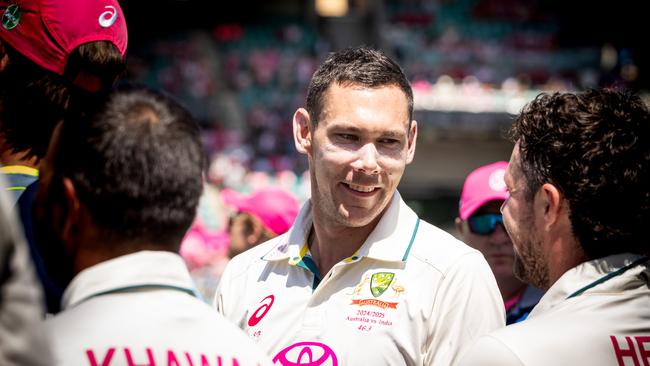 SCG man of the match Scott Boland again proved he belongs at this level. Photo: Tom Parrish