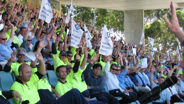 Sydney Water workers will vote to strike this Summer for up to 72 hours, during an ongoing pay dispute with management. Picture: Supplied / ASU