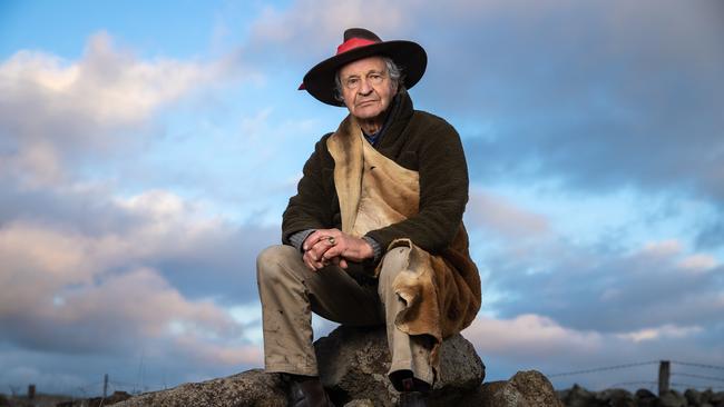 Ian Hunter, an elder in Melbournes Indigenous community blasted Moreland Council for changing its name. Picture: Jason Edwards