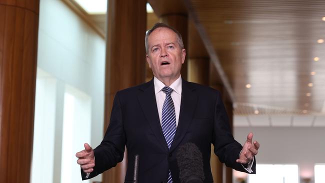 It is difficult to escape the conclusion that the AWU’s refusal to co-operate was essentially an ­attempt to drag out proceedings and protect Bill Shorten in the lead-up to the 2019 federal election Picture: NCA NewsWire / Gary Ramage