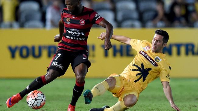 Luis Garcia debut impact in goal for Central Coast Mariners vs Western  Sydney Wanderers. A-League