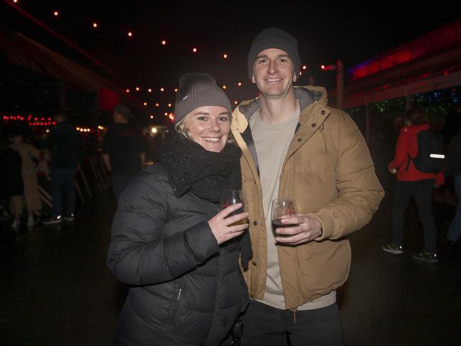 Dark Mofo 2023. Winter Feast. Tess Cunliffe and Kevin Schroeder. Picture: Caroline Tan