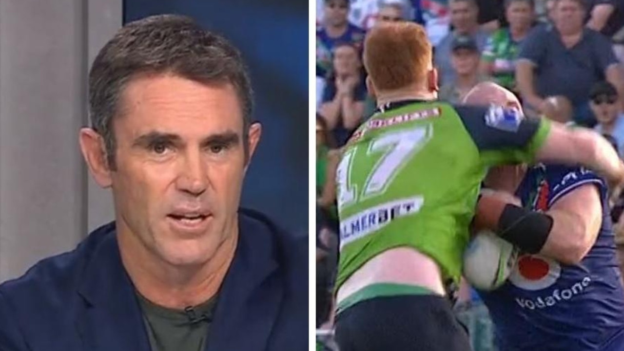 Nrl News 2022 Brad Fittler Fumes At Matt Lodge High Shot Debacle