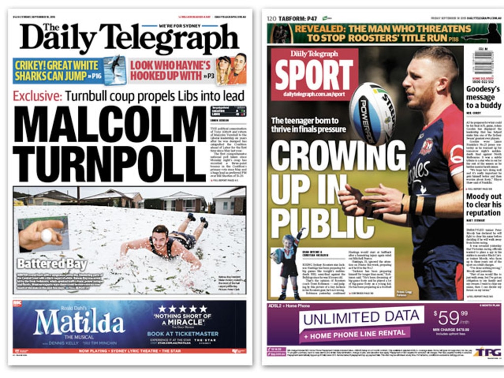 Our Daily & Sunday Telegraph front pages | Daily Telegraph