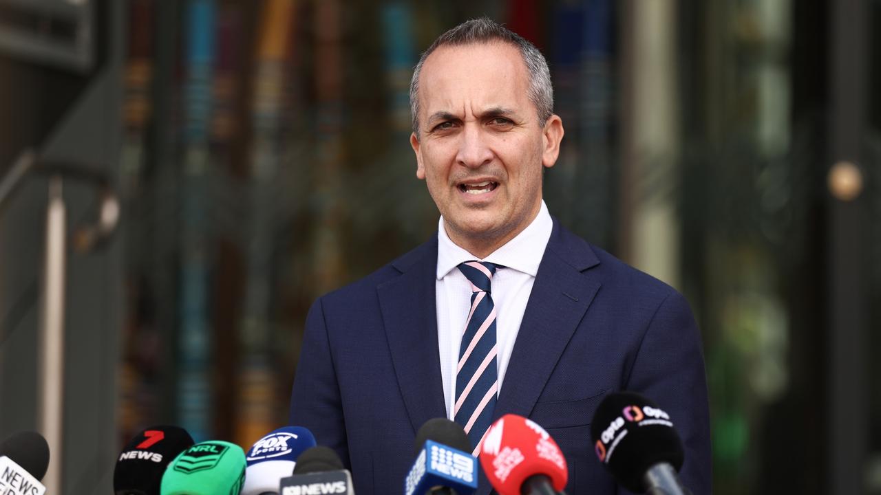 NRL chief executive Andrew Abdo is proud of Multicultural Round. Picture: Matt King/Getty Images