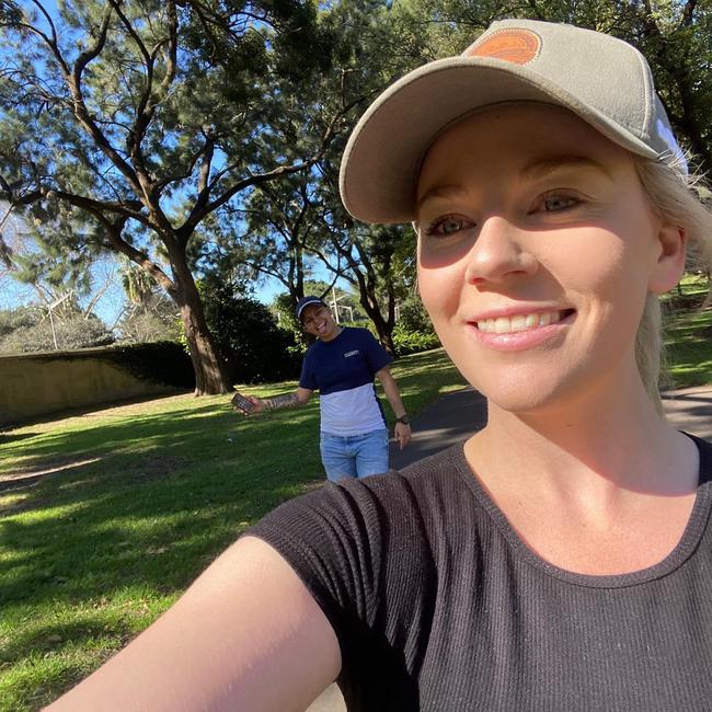 Cassie Sainsbury is trying to rebuild her life in Australia. Picture: @cassiesainsbury/Instagram