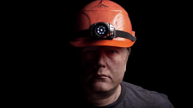 Hearing language like that would likely garner this response from a coal miner.