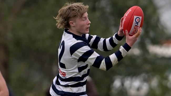 Leo Webb in action for Macedon. Picture: Andy Brownbill