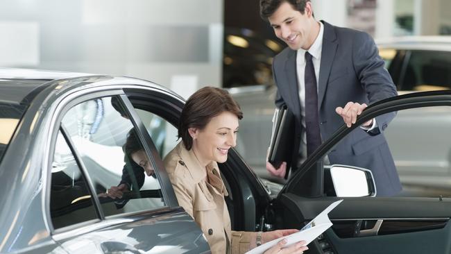 The woman put down a $2000 deposit on the car originally.