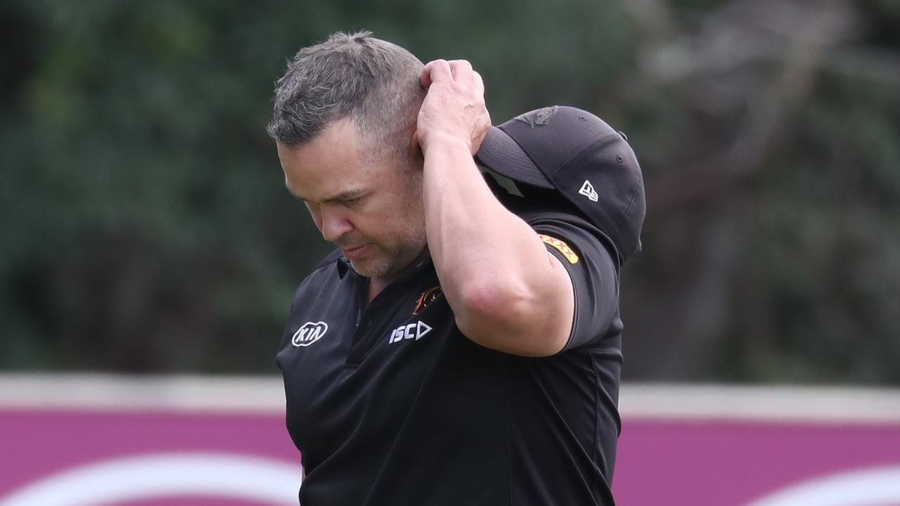 Anthony Seibold is under intense pressure at the Broncos.