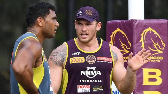 Tevita Pangai Jr looks likely to move to the bench with Matt Lodge coming back into the starting line-up. Picture: AAP Image/Dave Hunt