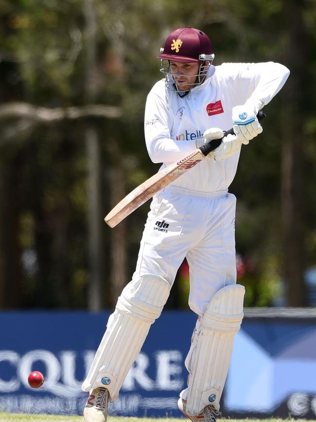 Kookaburra Cup cricket - Palm Beach Currumbin vs. Coomera Hope Island at Salk Oval. Palm beach batsman Max Williamson. (Photo/Steve Holland)