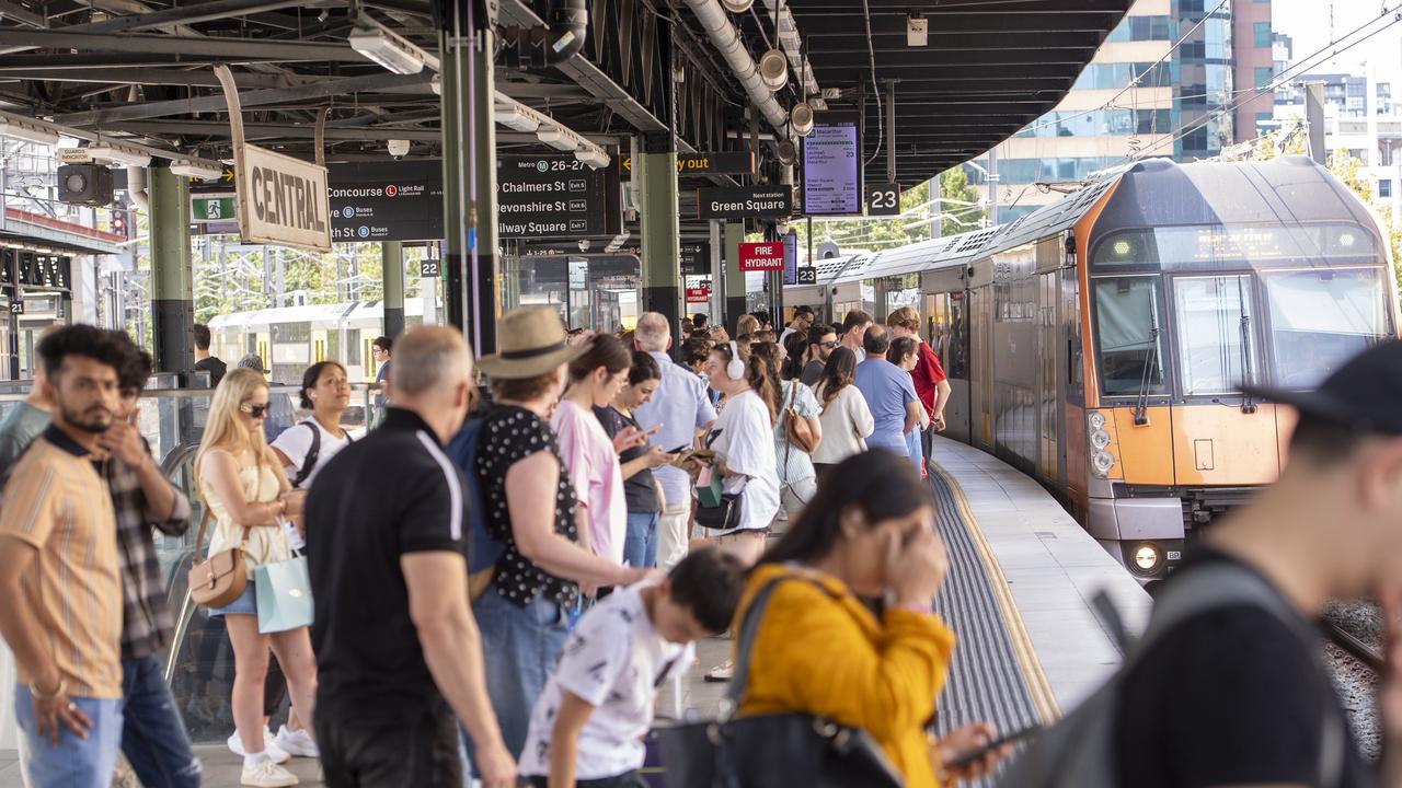 Wild scenes as train strikes cause chaos