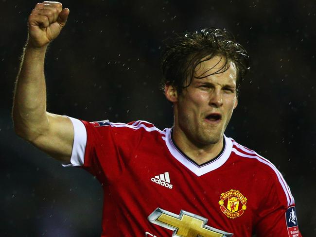 Daley Blind put Manchester United back in front.