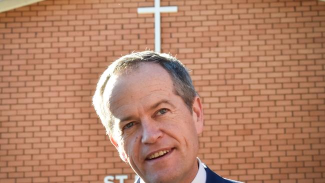 Bill Shorten says he and the Labor Party guarantee that same-sex legislation will not impinge upon religious freedom. Picture: Jason Edwards