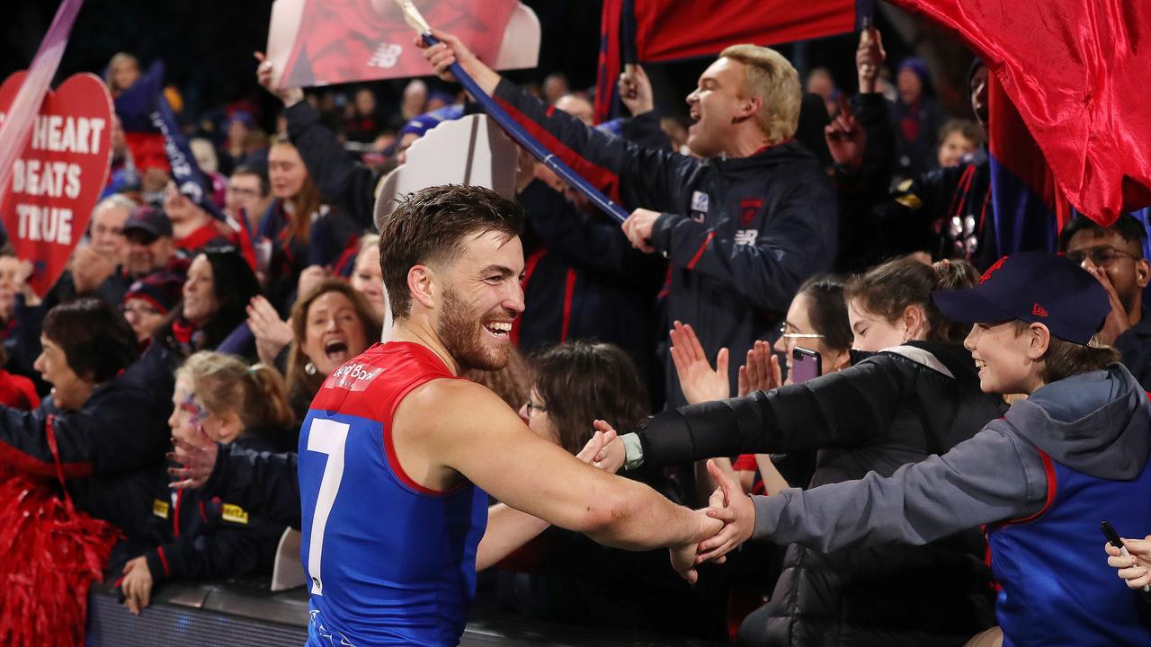 Melbourne is eager to cash in on their recent success. Picture: Sarah Reed/AFL Photos via Getty Images