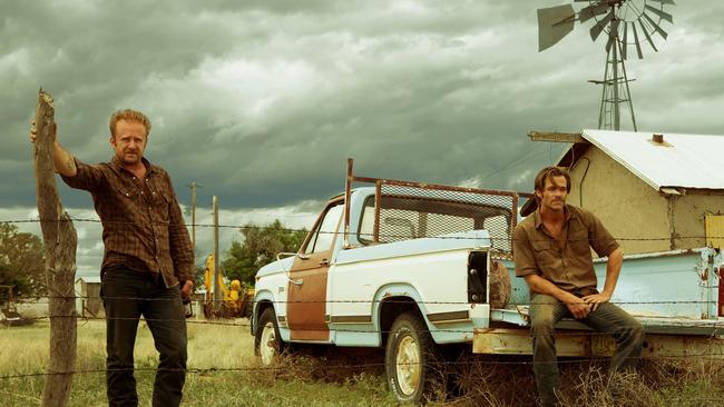 **REVIEW USE ONLY**Hell Or High Water, directed by David MackenzieBen Foster and Chris Pine as outlaw brothers Tanner and Toby Howard , pictured.