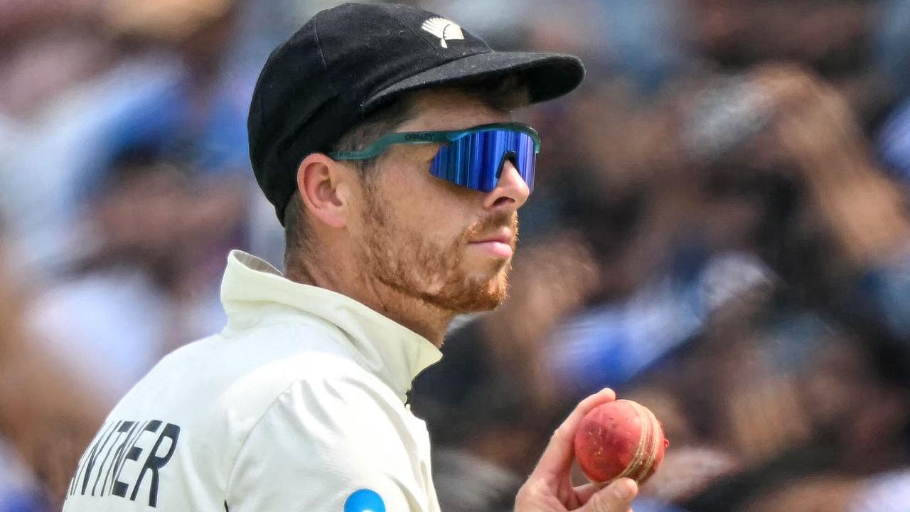 punteggio India vs Nuova Zelanda, Mitchell Santner, cinque wicket haul, copertina della partita, video, momenti salienti, Ravindra Jadeja, scorecard