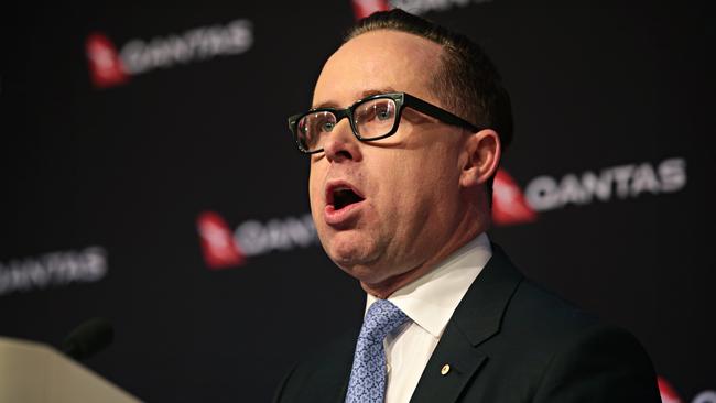 Qantas CEO Alan Joyce. Picture: Adam Yip