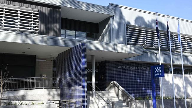 The 53-year-old man was arrested at Mt Druitt Police Station. Picture: Darren Leigh Roberts