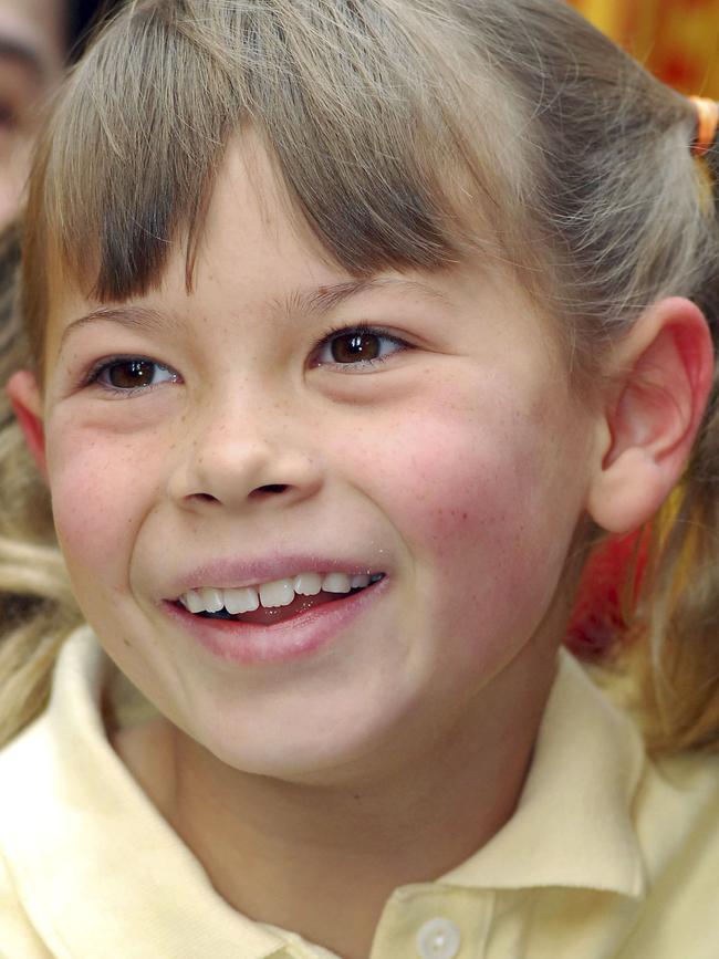 Bindi Irwin, pictured in New York in 2007. Picture: Getty Images