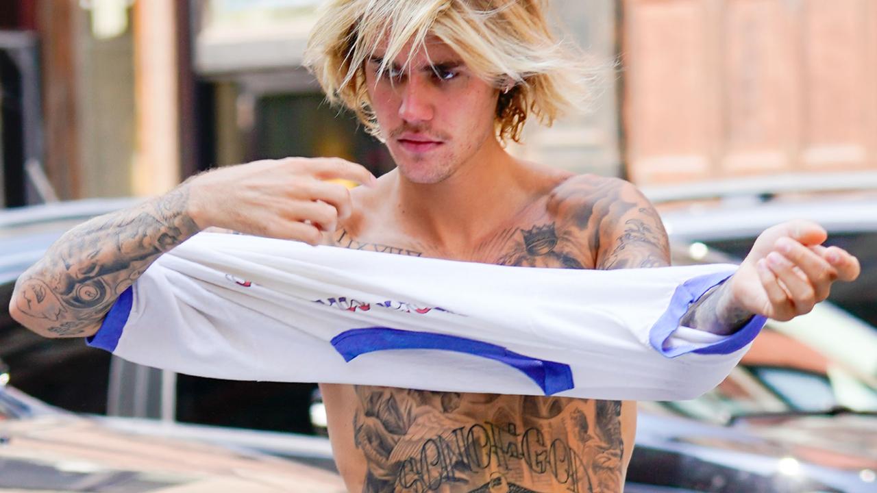 Justin Bieber Gets New ‘grace Face Tattoo Above His Eyebrow Photo The Advertiser